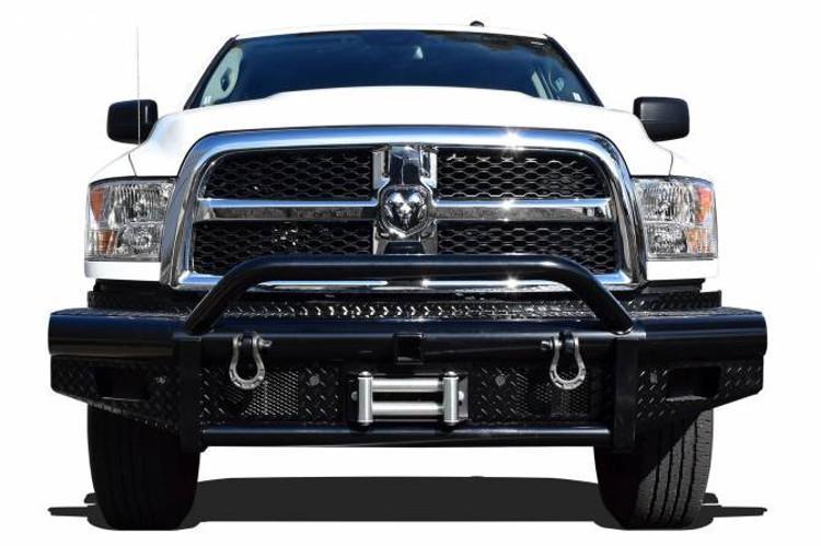 Steelcraft 55-12260 HD Bullnose Dodge Ram 2500/3500 Front Bumper 2010-2018