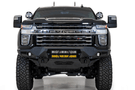 Black Chevy truck front end with ADD F270012140103 Chevy Silverado 2500/3500 2020-2022 Bomber Black Front Bumper