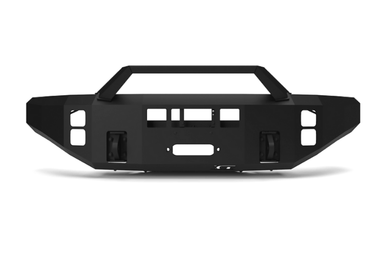 ICI Aluminum Ford F450/F550 Superduty 2017-2022 Front Bumper AL-FBM12FDN-RT