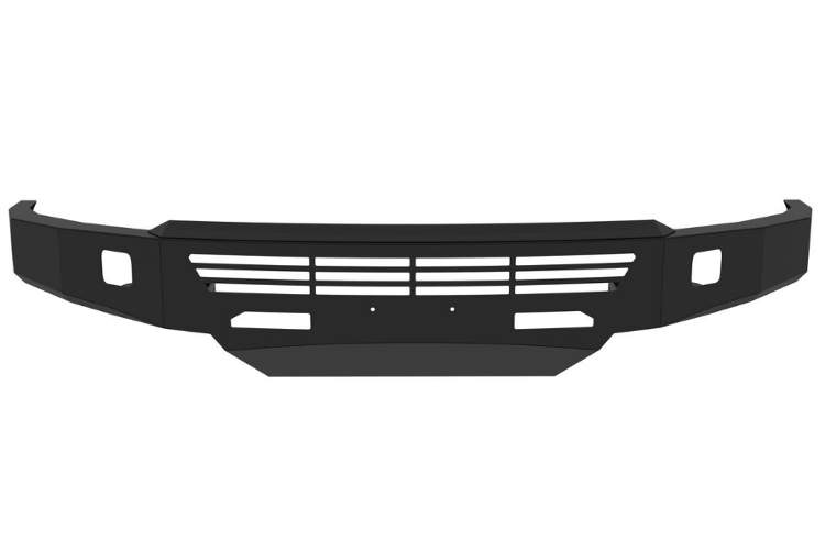 ICI Aluminum Dodge Ram 1500 2019-2024 Alumilite Front Bumper Non-Winch AL-FBM39DGN