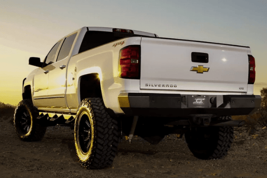 ICI Aluminum Chevy Silverado 2500/3500 2015-2019 Rear Bumper AL-RBM95CHN