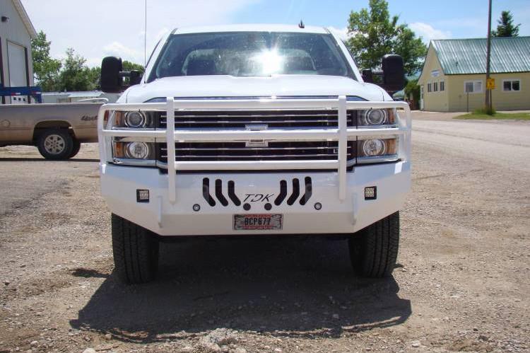 Throttle Down Kustoms BGRIL1517CH Chevy Silverado 2500HD/3500 Front Bumper 2015-2018