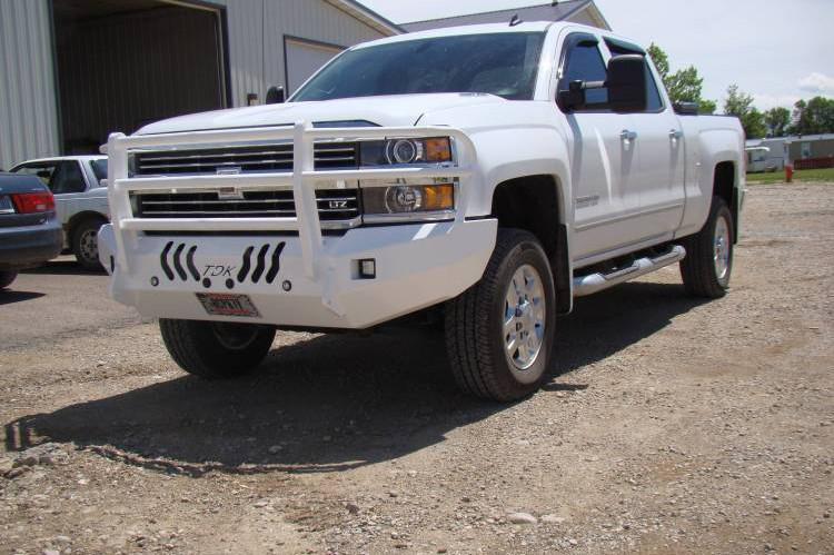 Throttle Down Kustoms BGRIL1517CH Chevy Silverado 2500HD/3500 Front Bumper 2015-2018