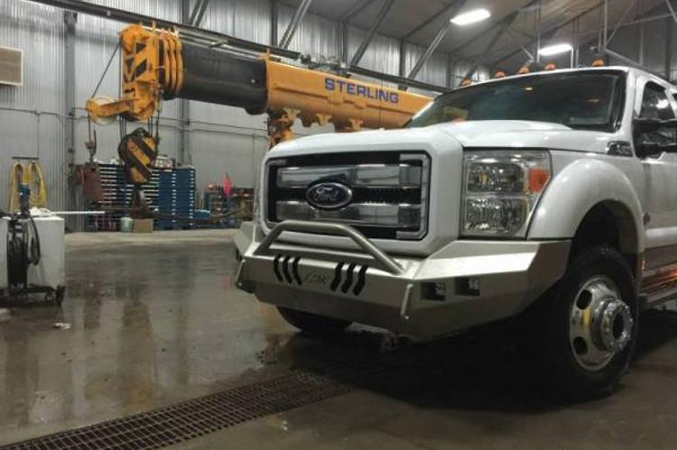 Throttle Down Kustoms Ford F250/F350 Superduty Front Bumper 2011-2016 BPUSH1116F