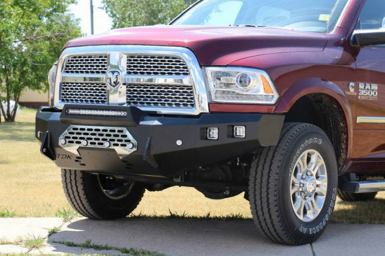 Throttle Down Kustoms CBU1017D Cyclone dodge ram 2500 3500 Front Bumper 2010-2018