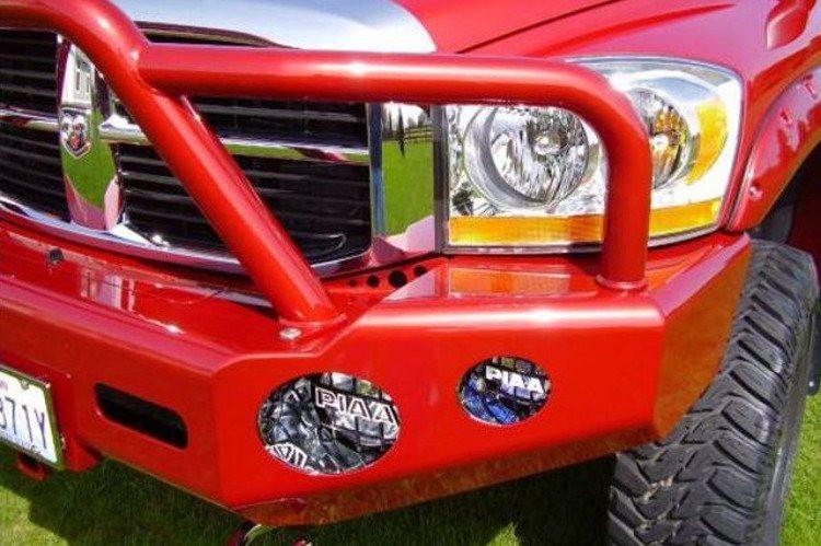 Buckstop Dodge Ram 2500/3500 2006-2009 Front Bumper Winch Ready with Tow Hooks D4BAJA