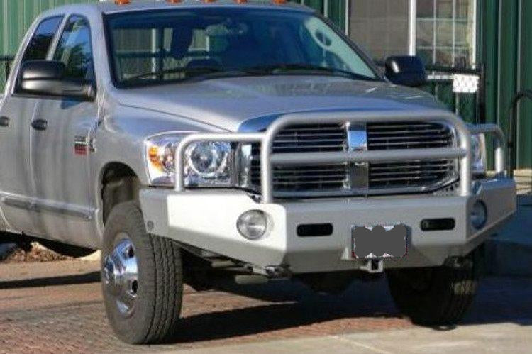 Buckstop Dodge Ram 1500 2006-2009 Front Bumper Winch Ready with Tow Hooks D4CLS