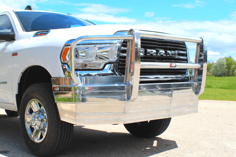 Ali Arc Traditional Aluminum Dodge Ram 2500/3500 2019-2023 Front Bumper With Light Tab Standard DGB101L