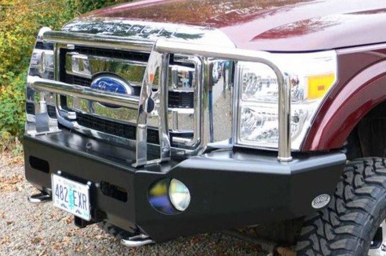 Buckstop Ford F450/F550 Superduty 2011-2016 Front Bumper Winch Ready with Tow Hooks F11CLS