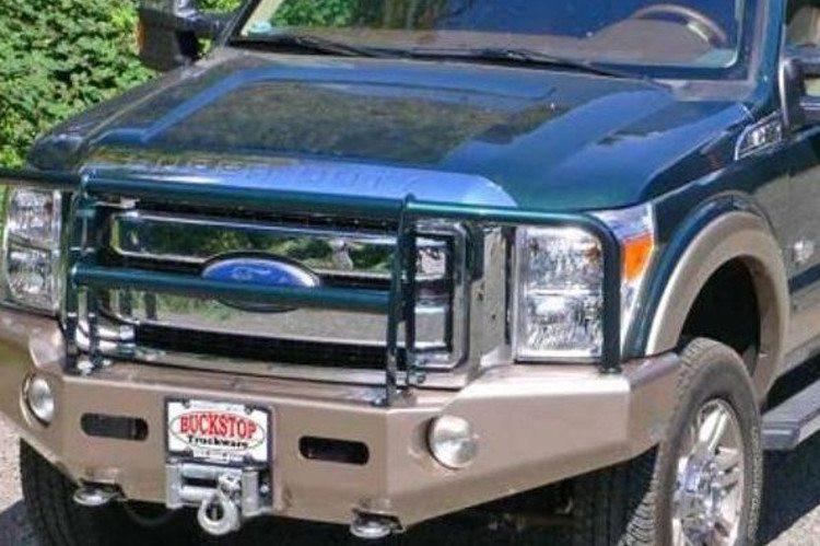 Buckstop Ford F450/F550 Superduty 2011-2016 Front Bumper Winch Ready with Tow Hooks F11CLS