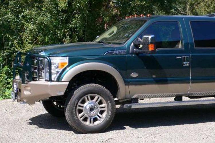 Buckstop Ford F450/F550 Superduty 2011-2016 Front Bumper Winch Ready with Tow Hooks F11CLS