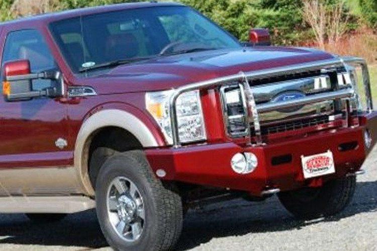 Buckstop Ford F450/F550 Superduty 2011-2016 Front Bumper Winch Ready with Tow Hooks F11CLS