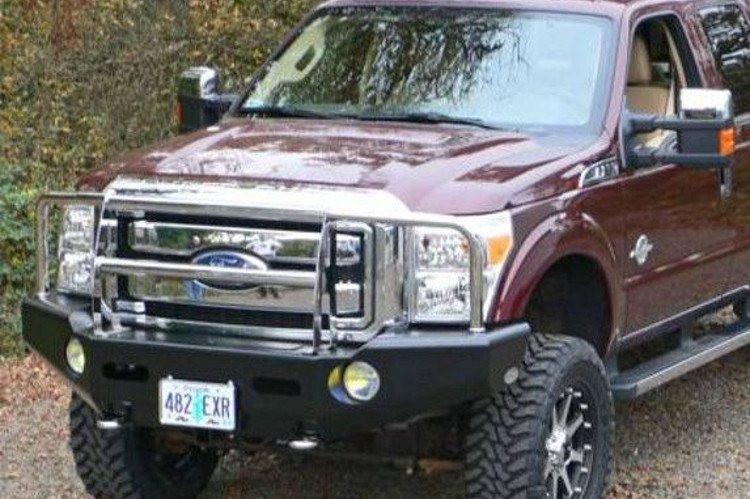 Buckstop Ford F250/F350 Superduty 2011-2016 Front Bumper Winch Ready with Tow Hooks F11CLS