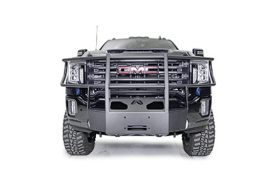 Fab Fours GM20-N5070-1 GMC Sierra 2500/3500 2020-2022 Winch Mount Front Bumper Full Guard