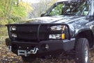 TrailReady 10501G GMC Sierra 1500 1999-2002 Extreme Duty Front Bumper Winch Ready with Full Guard - BumperOnly