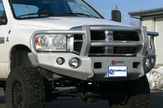 TrailReady 11600G Dodge Ram 1500 2006-2008 Extreme Duty Front Bumper Winch Ready with Full Guard - BumperOnly