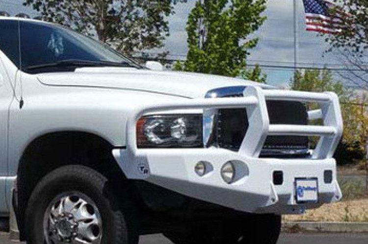 TrailReady 11600G Dodge Ram 1500 2006-2008 Extreme Duty Front Bumper Winch Ready with Full Guard - BumperOnly