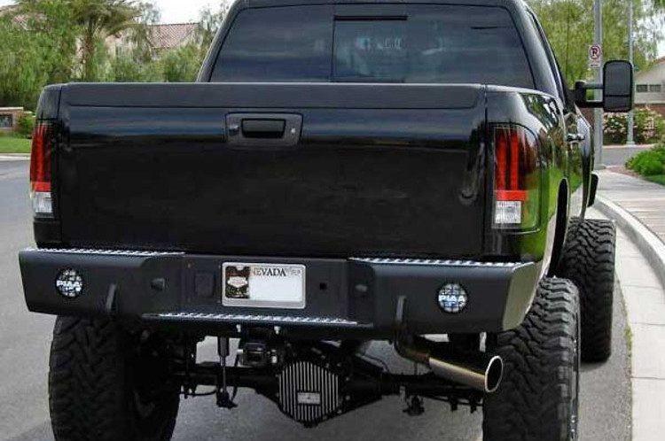 TrailReady 65500 GMC Sierra 2500/3500 2007.5-2010 Extreme Duty Rear Bumper - BumperOnly