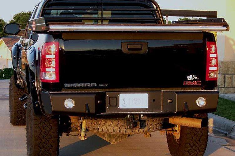 TrailReady 65500 GMC Sierra 2500/3500 2007.5-2010 Extreme Duty Rear Bumper - BumperOnly