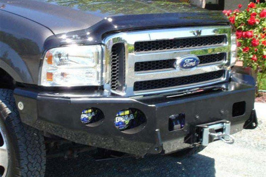 TrailReady 12301B Ford F250/F350 Superduty 2001-2004 Extreme Duty Front Bumper Winch Ready Base - BumperOnly