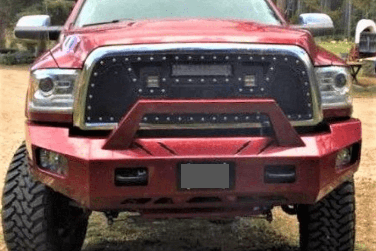 Thunder Struck Smooth Pre-Runner Dodge RAM 2500/3500 2013-2018 Front Bumper DHD13-FB SM PR