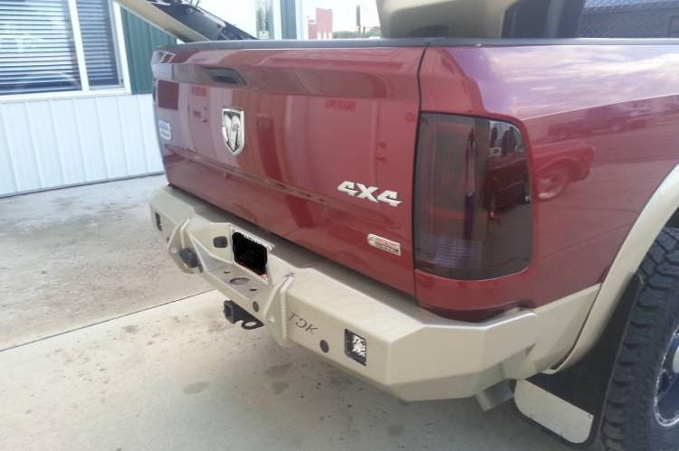 Throttle Down Kustoms Dodge Ram 2500/3500 Rear Bumper 2010-2018 RNO1017D