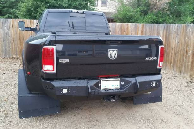 Throttle Down Kustoms Dodge Ram 2500/3500 Rear Bumper 2010-2018 RNO1017D