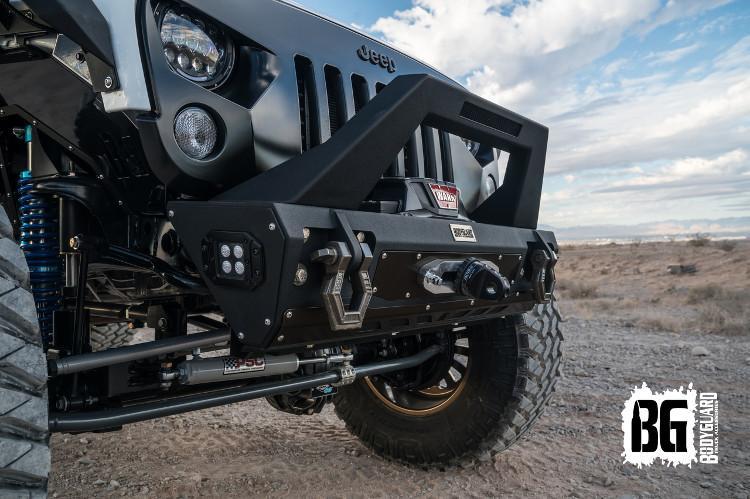 Bodyguard RXFWJ079X RX Jeep Wrangler JK Front Bumper 2007-2018