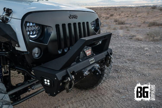 Bodyguard RXFBJ079X RX Jeep Wrangler JK Front Bumper 2007-2018