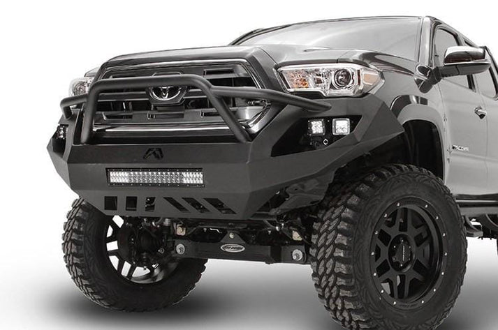 Fab Fours TT16-D3652-1 Toyota Tacoma 2016-2022 Vengeance Front Bumper ...