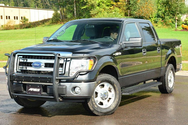 Aries 2055524 1999-2007 Ford F250/F350/F450 Super Duty RidgeStep 6 1/2" X 91" Steel Running Boards