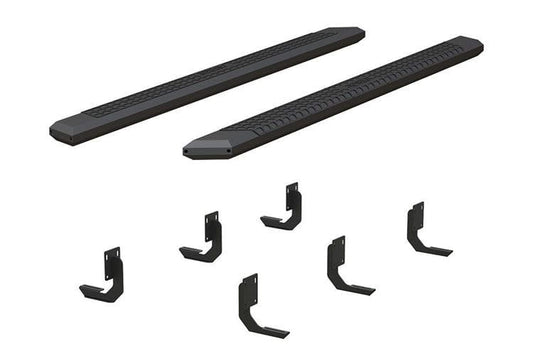 Aries 2556024 1999-2016 Ford F250/F350/F450 Super Duty AdvantEDGE 5 1/2" X 91" Black Aluminum Side Bar Running Boards