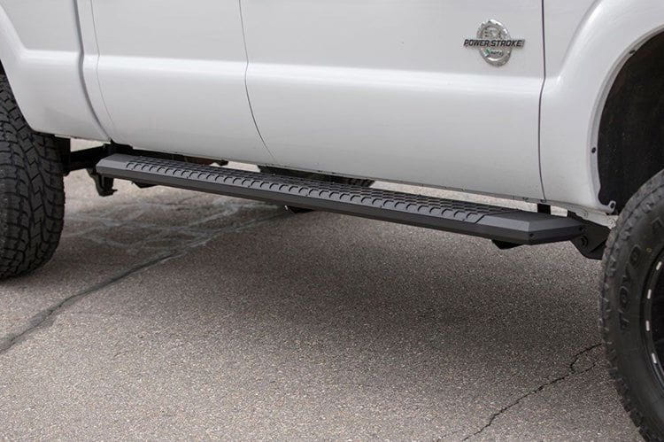 Aries 2556024 1999-2016 Ford F250/F350/F450 Super Duty AdvantEDGE 5 1/2" X 91" Black Aluminum Side Bar Running Boards