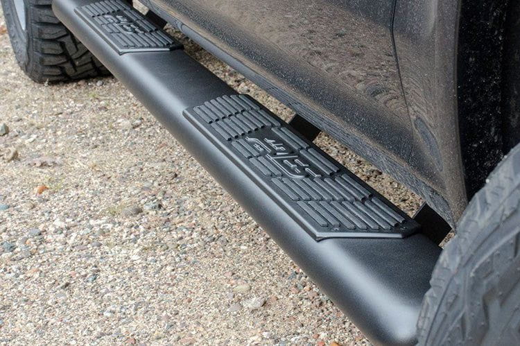 Aries 2558012 2017-2023 Ford F250/F350 Super Duty AscentStep 5 1/2" X 75" Black Steel Running Boards