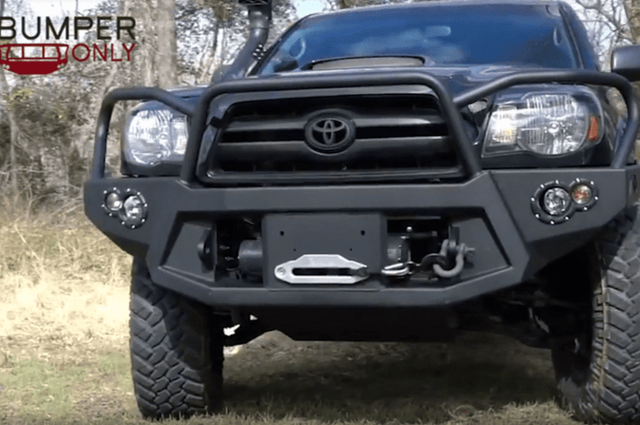 Fab Fours TT16-D3652-1 Toyota Tacoma 2016-2022 Vengeance Front Bumper ...