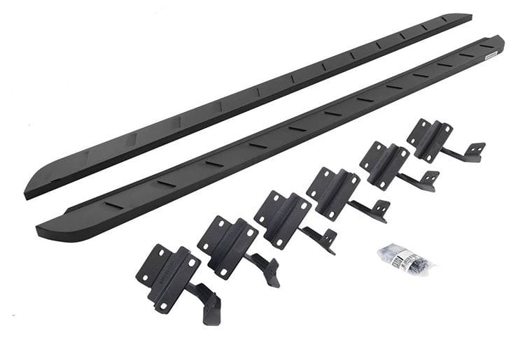 Go Rhino 63415587SPC Ford F250/F350 Super Duty 2017-2023 RB10 Slim Line Running Boards with Mounting Brackets Kit