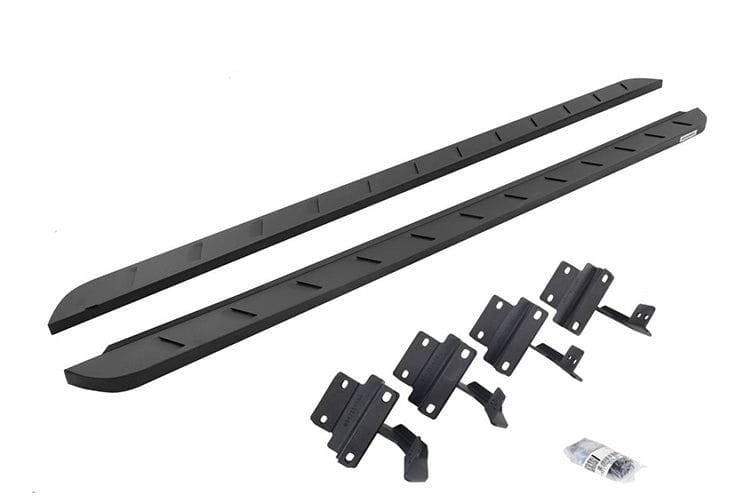 Go Rhino 63417780SPC Ford F250/F350 Super Duty 2017-2023 RB10 Slim Line Running Boards with Mounting Brackets Kit