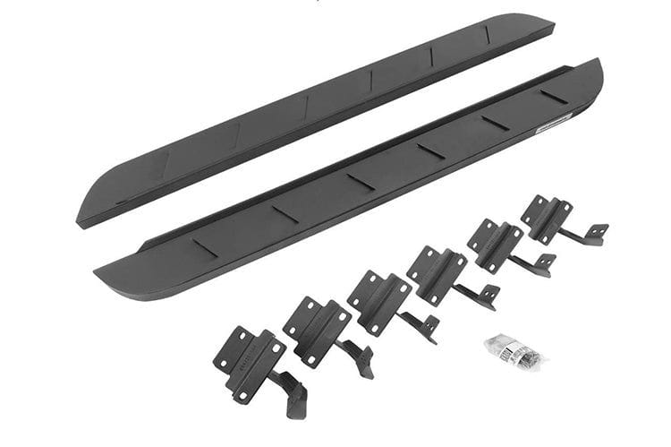 Go Rhino 634417348SPC Ford F250/F350 Super Duty 2017-2023 RB10 Slim Line Running Boards with Mounting Brackets Kit