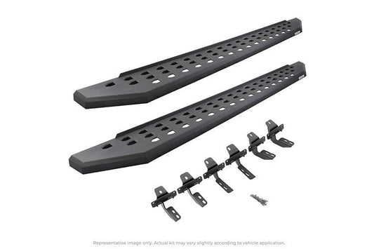 Go Rhino 69415587PC Ford F250/F350 Super Duty 2017-2023 RB20 Running Boards with Mounting Brackets Kit