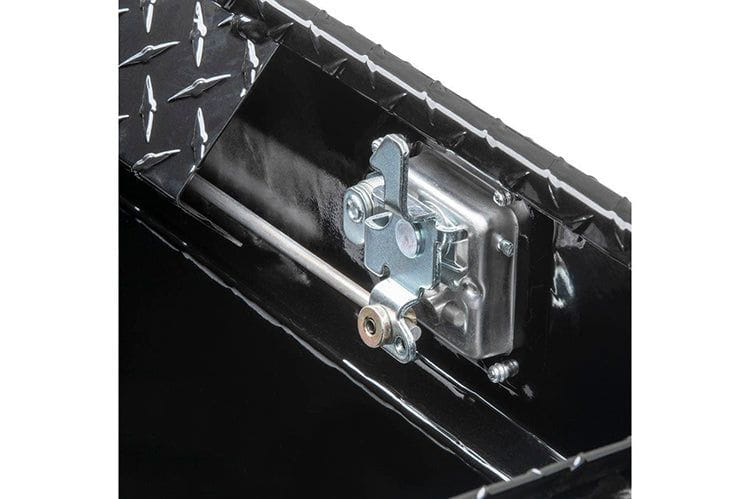 UWS TBSD-72-LBTA-B Ford F250/F350/F450 Super Duty 1999-2021 Gloss Black Aluminum 72" Deep Extra-Wide Crossover Truck Tool Box